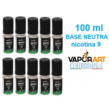 Base Neutra 100 ml nicotina 9