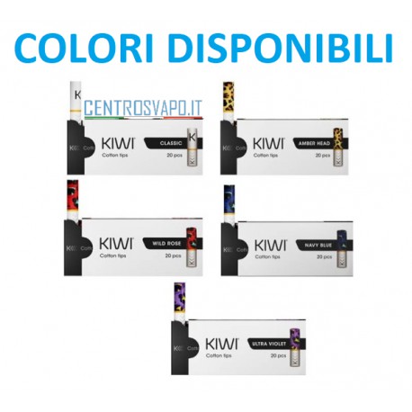 Filtri Cotone KIWI di Ricambio - Pacco 20 pz - 5 colori a scelta